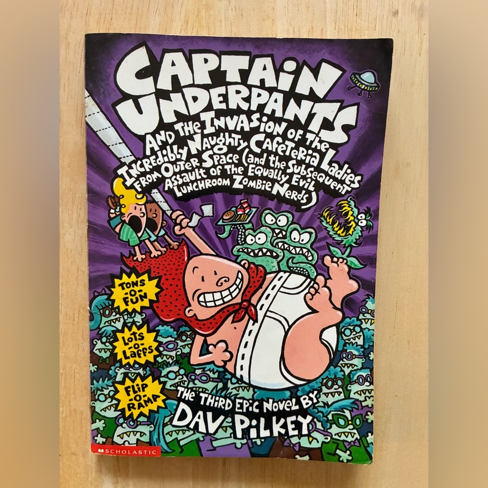 Captain Underpants and the Invasion of the Incredibly Naughty Cafeteria Ladies